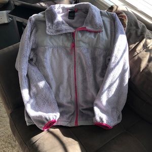 North face furry jacket